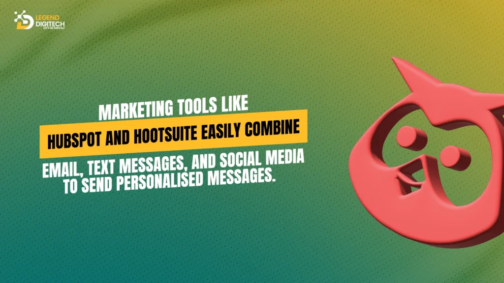 Marketing Tools like hubspot and hootsuite easily combine