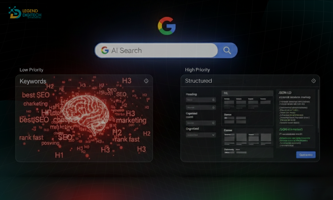 Google’s AI Search now prioritises structure over keywords